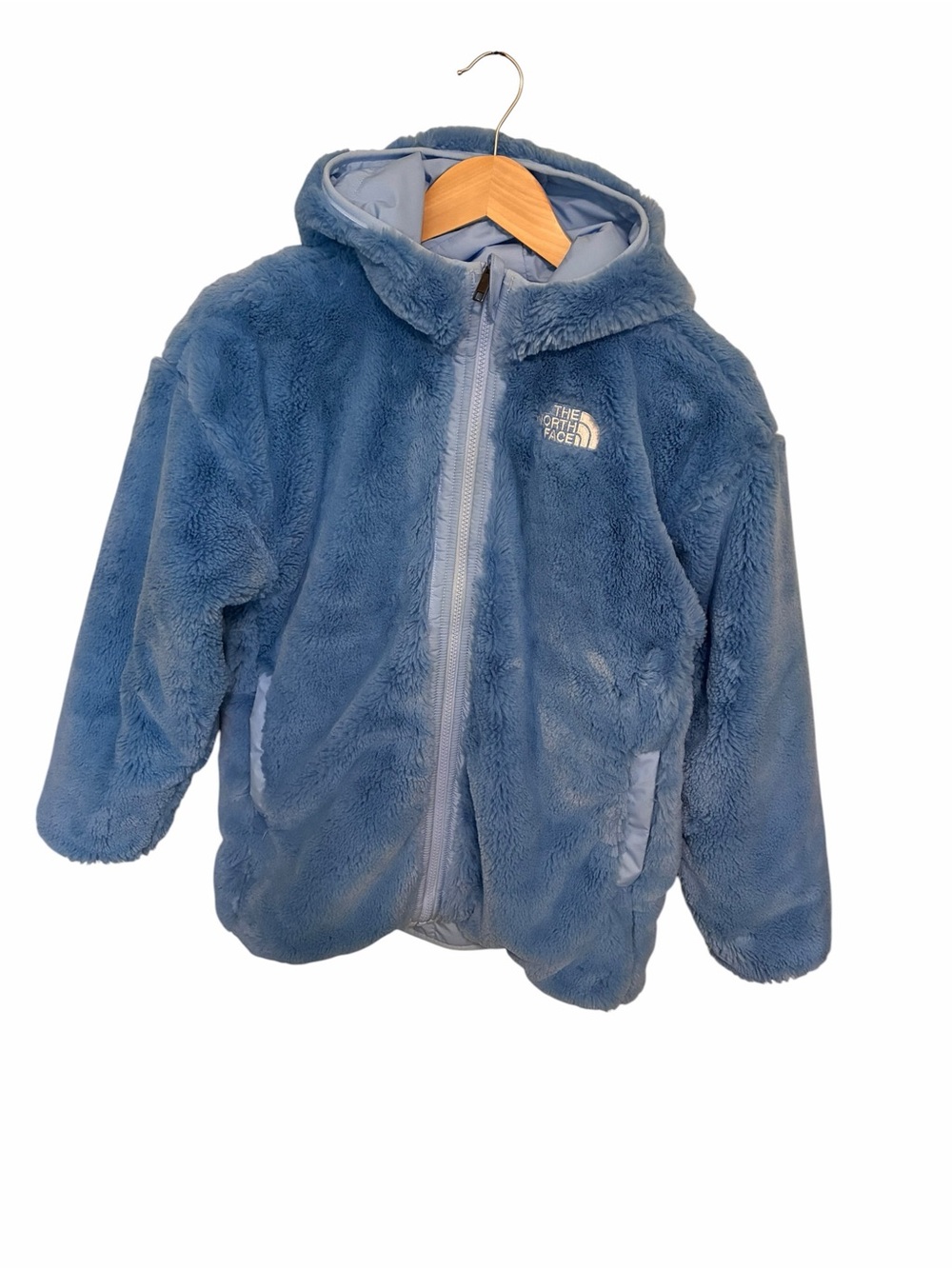 The North Face Girl's Reversible Fleece Jacket - Picture 2 of 16
